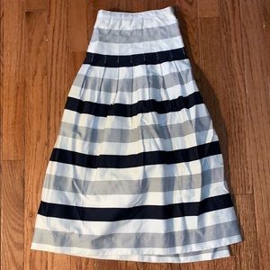 Blue and White Skirt, NWOT